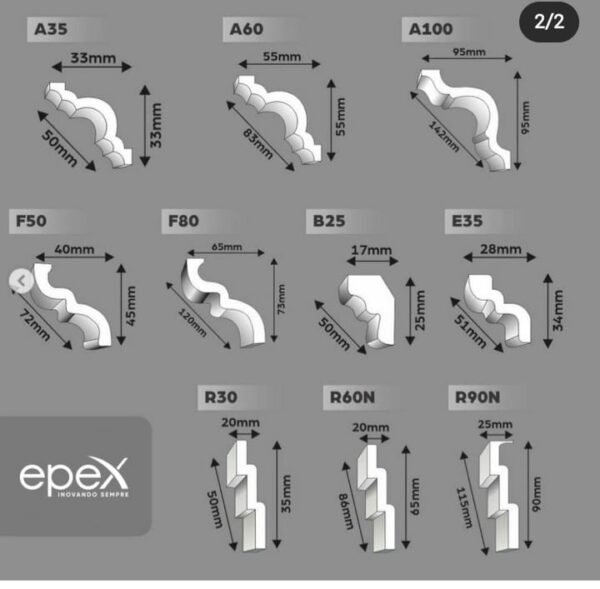 Perfil RODATETO para todos tipos de forros - Image 4